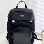 프라다 (블랙프라임) 백팩 레더 블랙 VZ135