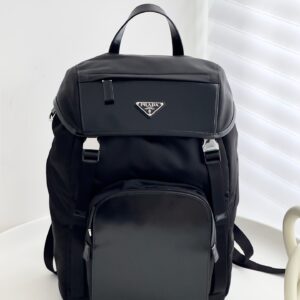 프라다 (블랙프라임) 백팩 레더 블랙 VZ135
