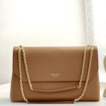 프라다 (블랙프라임) 유랑백 토트백 레더 브라운 BA368