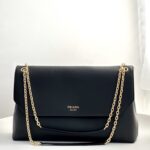 프라다 (블랙프라임) 유랑백 토트백 레더 블랙 BA368