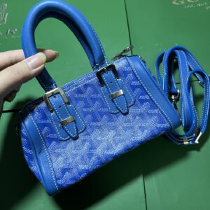 고야드 (리미티드) 미니 보스턴백 토트백 Mini 고야딘 캔버스 블루 8025