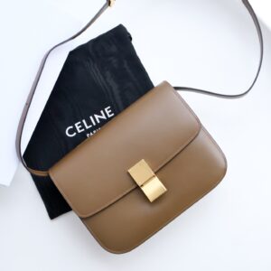 셀린느 (블랙프라임) 박스 카라멜 브라운 원단 가방 원단 블랙프라임 카라멜 브라운 189173