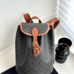 셀린느 (블랙프라임) 블랙프라임 중형 백팩 중형 캐비어 가죽 블랙 117902