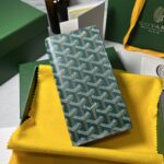 고야드 (리미티드) 리미티드 롱 핸드폰 지갑 고야딘 캔버스 패턴 그린 8515