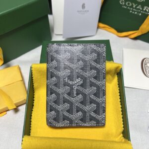 고야드 (리미티드) 생 마르크 카드 홀더 카드 지갑 고야딘 캔버스 리미티드 그레이 8516