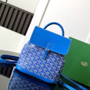 고야드 (리미티드) 알핀 미니백 백팩 Mini 고야딘 캔버스 리미티드 에디션 블루 8035