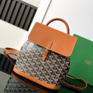 고야드 (리미티드) 알핀 미니백 백팩 Mini 고야딘 캔버스, 레더 리미티드 에디션 멀티컬러 8035