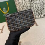 고야드 (리미티드) 세나 나노 키 케이스 고야딘 캔버스 리미티드 에디션 블랙 8521