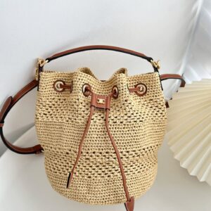 셀린느 (블랙프라임) 클라라 물통백 블랙프라임 베이지 117862