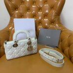 디올 (OC) 디조이 미니 백 Mini 양가죽 퀼팅 아이보리 0613