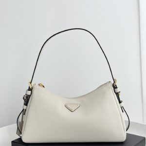 프라다 (블랙프라임) 에이미 미니 호보백 Mini 소가죽 아이보리