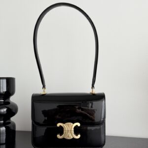 셀린느 (블랙프라임) 가란스 블랙 페이턴트 백 페이턴트 블랙 118053