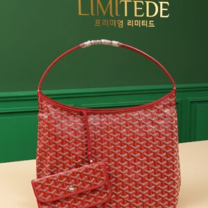 고야드 (리미티드) 보엠 호보백 고야딘 캔버스 리미티드 에디션 레드 8058