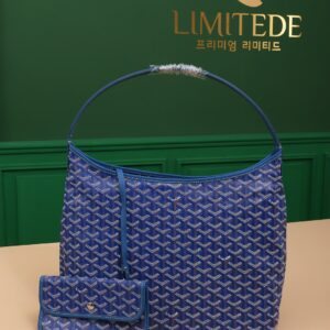 고야드 (리미티드) 보엠 호보백 고야딘 캔버스 리미티드 에디션 블루 8058