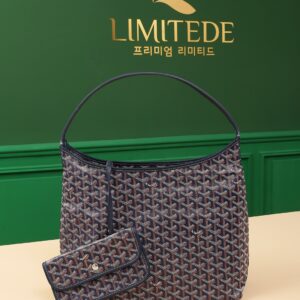 고야드 (리미티드) 보엠 호보 백 호보백 고야딘 캔버스 리미티드 에디션 네이비 8058