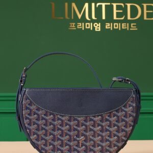 고야드 (리미티드) 히론델 백 고야딘 캔버스 & 소가죽 리미티드 네이비 8028