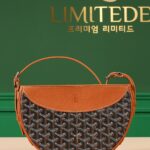 고야드 (리미티드) 히론델 백 고야딘 캔버스 리미티드 에디션 오렌지 8028