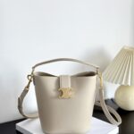 셀린느 (블랙프라임) 루이즈 미니 백 미니 소가죽 락 잠금 크림 119173