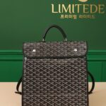 고야드 (리미티드) 생 루이 백팩 고야딘 캔버스 리미티드 에디션 블랙 8030