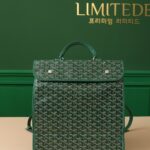 고야드 (리미티드) 생 루이 백팩 고야딘 캔버스 리미티드 에디션 그린 8030