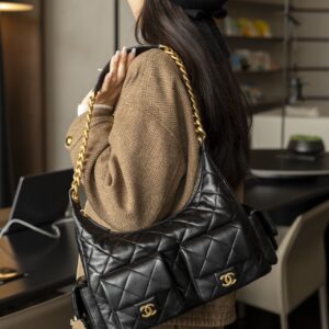 샤넬 (팬더) 대용량 백 블랙