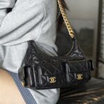 샤넬 (팬더) 25c 백 왕 블랙