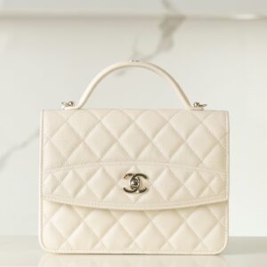 샤넬 (팬더) 25C 미니 백팩 아이보리