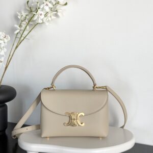 셀린느 (블랙프라임) 틴 니노 크로스백 레더 블랙프라임 베이지 118112