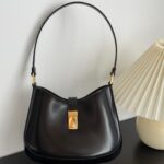 프라다 (블랙프라임) 클레오 호보 백 가죽 블랙 BC169