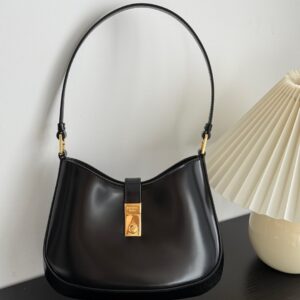 프라다 (블랙프라임) 클레오 호보 백 가죽 블랙 BC169