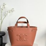 셀린느 (블랙프라임) 카바스 아나이스 미니 토트백 Mini 레더 블랙프라임 브라운 118613