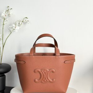 셀린느 (블랙프라임) 카바스 아나이스 미니 토트백 Mini 레더 블랙프라임 브라운 118613