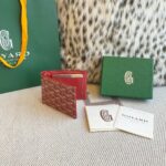 고야드 (리미티드) 생 플로렌틴 지갑 고야딘 캔버스 리미티드 에디션 레드 8520