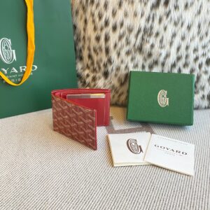 고야드 (리미티드) 생 플로렌틴 지갑 고야딘 캔버스 리미티드 에디션 레드 8520