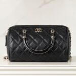 샤넬 (팬더) 미니 보스턴 백 블랙