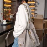 샤넬 (팬더) 하이엔드 감성 스웨이드 호보백 블랙