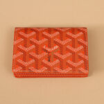 고야드 (리미티드) 말레셰르 명함 카드 지갑 고야딘 캔버스 리미티드 에디션 오렌지 8510