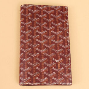 고야드 (리미티드) 고야드 여권 지갑 소가죽 클래식 패턴 브라운 8508