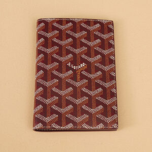 고야드 (리미티드) 그르넬 여권지갑 레더 고야드 패턴 다크브라운 8502