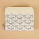 고야드 (리미티드) 마티농 미니 지갑 Mini 고야딘 캔버스 리미티드 아이보리 8511