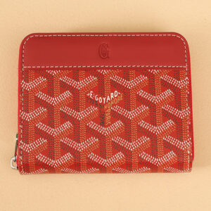고야드 (리미티드) 마르티뉴 지갑 소형 고야딘 캔버스 리미티드 에디션 레드 8511