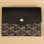 고야드 (리미티드) 생 루이 지갑 고야딘 캔버스, 레더 리미티드 에디션 블랙 8517