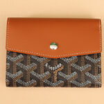 고야드 (리미티드) 생 루이 지갑 소가죽 & 고야르딘 캔버스 리미티드 갈색 8517