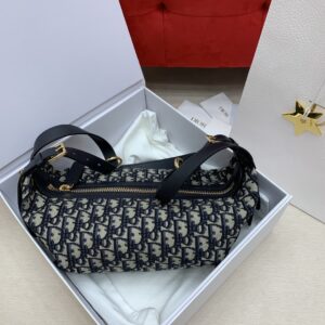 디올 (OC) 디-저니 호보백 Mini 골드 블루 2416