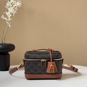 셀린느 (블랙프라임) 블랙 프라임 바니티 케이스 화장품 가방 레더 특징: 잠금장치 블랙 119463