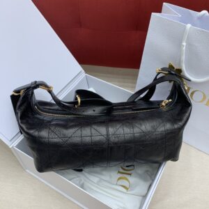 디올 (OC) 디-저니 호보백 중형 레더 블랙 2417