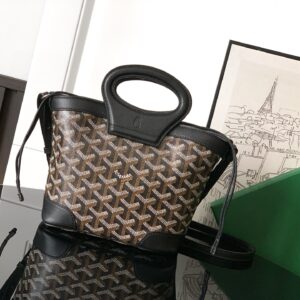 고야드 (리미티드) 벨루가 미니백 Mini 고야딘 캔버스 리미티드 에디션 블랙 8066