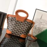 고야드 (리미티드) 벨루가 미니백 크로스백 Mini 고야딘 캔버스 리미티드 에디션 브라운 8066