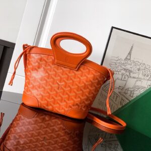 고야드 (리미티드) 벨루가 미니백 Mini 고야딘 캔버스 리미티드 에디션 오렌지 8066