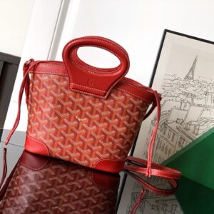 고야드 (리미티드) 벨루가 미니백 크로스백 Mini 고야딘 캔버스 리미티드 에디션 레드 8066